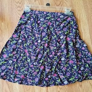 Floral Skater Skirt